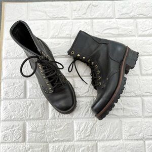 Vibram Soft Toe Logger Leather Work  Boots  women’s